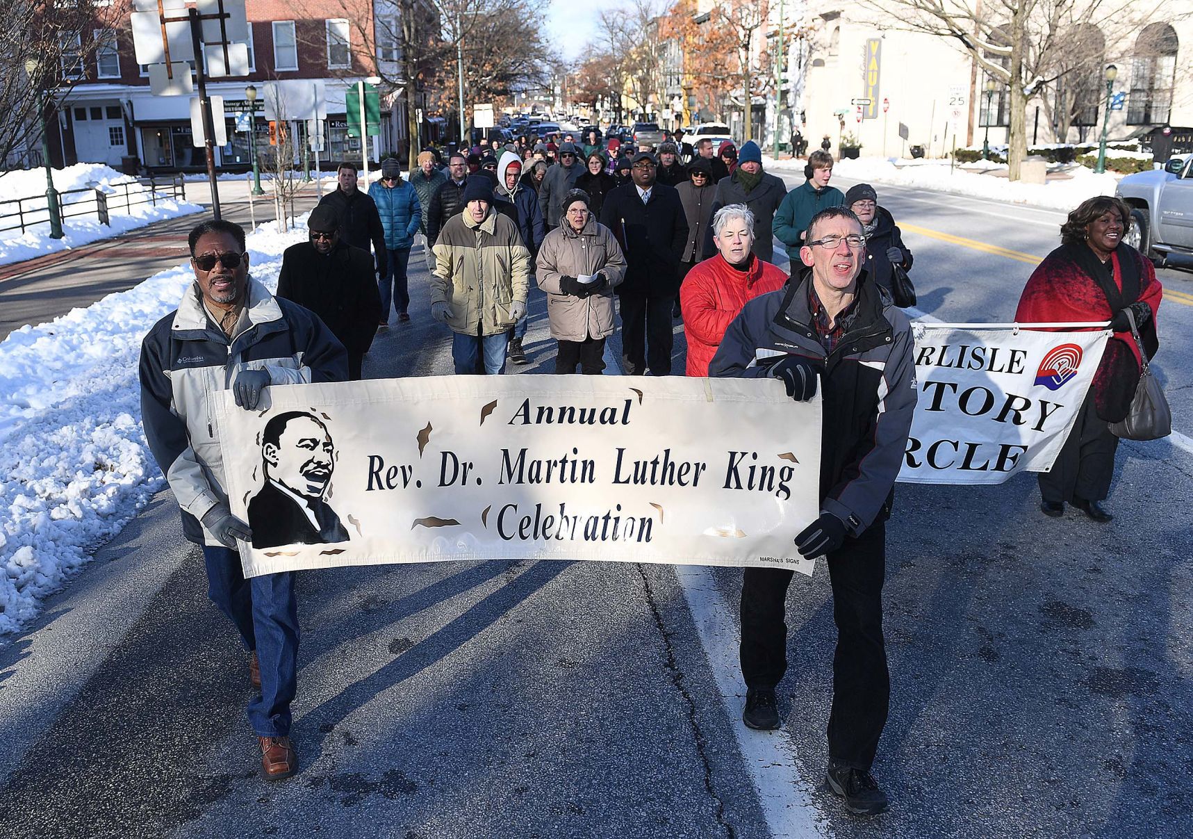 Martin Luther King. Jr. Commemoration March